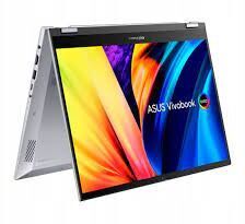 Som Ny: ASUS Vivobook S 14 Flip TP3402VA | i9-13900H | 14" | 16 GB | 1 TB SSD | Bakgrundsbelyst tangentbord | Win 11 Home | silver | AR