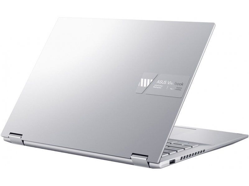 ASUS VivoBook S 14 Flip TP3402ZA | i5-12500H | 14" | 16 GB | 512 GB SSD | WUXGA | Tastaturbeleuchtung | Win 11 Home | silber | ES 2