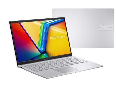ASUS VivoBook 15 F1504VA | i5-1335U | 15.6" | 16 GB | 512 GB SSD | Rétroéclairage du clavier | argent | Win 11 Home | ES 1