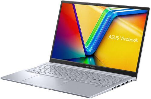 Som Ny: Asus VivoBook 15X OLED K3504VA | i7-1360P | 15.6" | 16 GB | 1 TB SSD | FP | Bakgrundsbelyst tangentbord | Win 11 Home | silver | AR