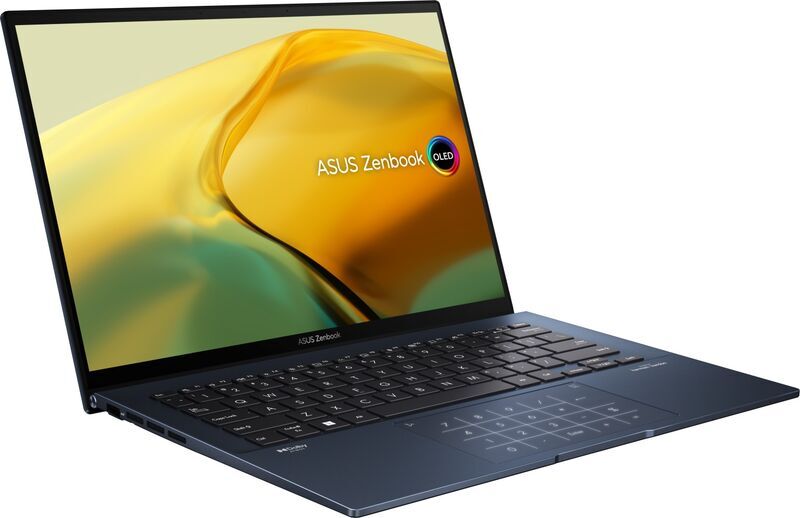 ASUS ZenBook 14 OLED UX3402 | i7-1360P | 14" | 16 GB | 512 GB SSD | FP | Win 11 Home | blau | ES 2