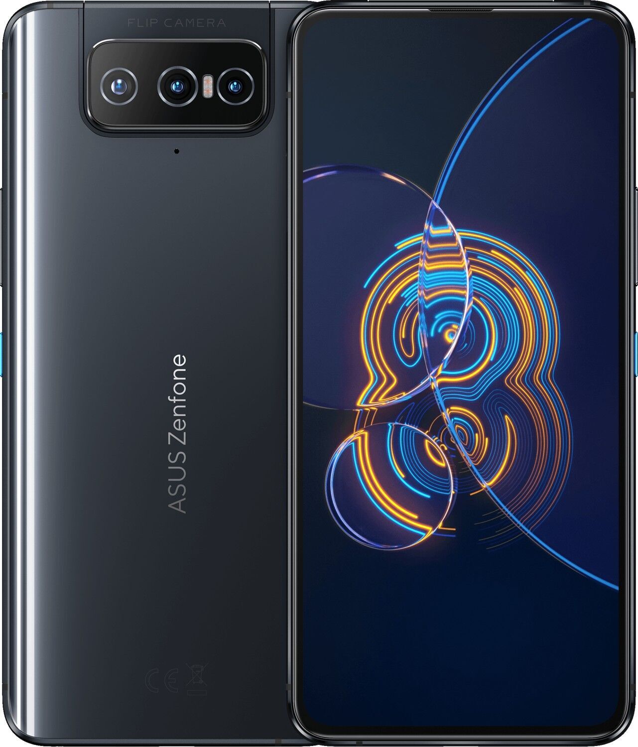 ASUS ZenFone 8 Flip | 8 GB | 256 GB | Dual-SIM | Galactisch Zwart