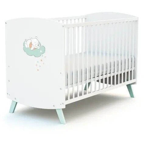 AT4 Disney Up in the Sky Winnie Babybett | weiß 1