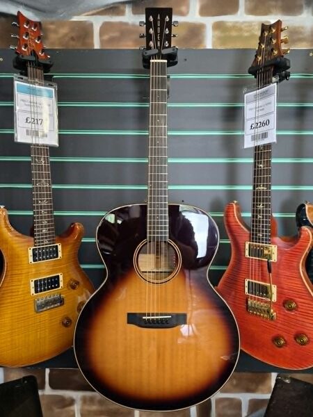 Auden Sunset Series Grace Golden Sunburst 2024 Electro-Acoustic Guitar | Golden Sunburst, image 2 of 5