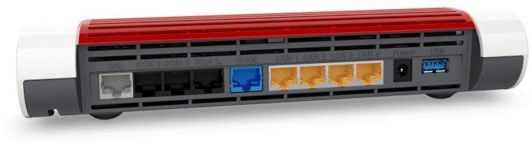 AVM FRITZ!Box 7590 | weiß/rot 3