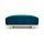 Aya stool velour Lux Petro | blue, thumbnail 2 of 4