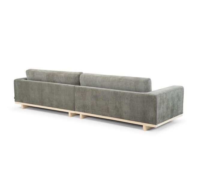 Aya sofa 4-seater Planet Grey Green | grey, image 4 of 4