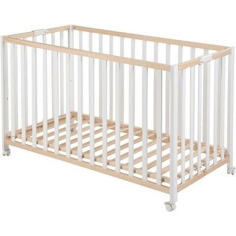 Babies R Us Fold Up Klappbett | braun/weiß 1