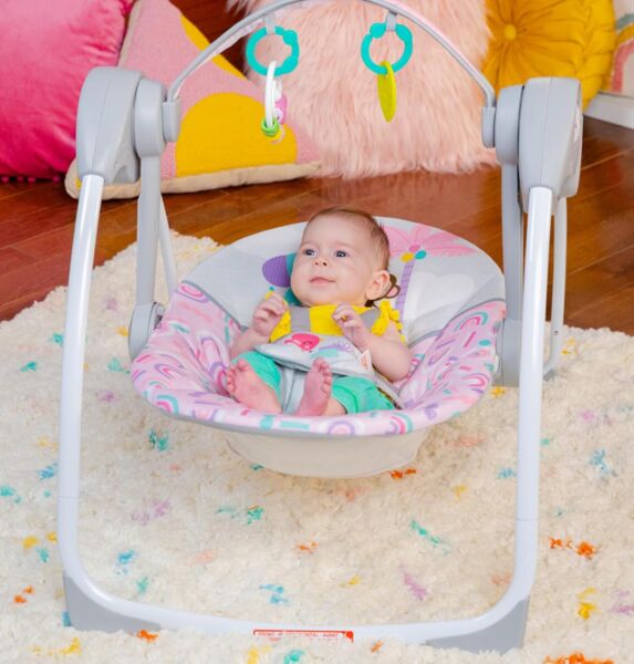 Babify Bedside Crib for Babies | rosa, image 2 of 3