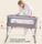 Babify Bedside Crib for Babies adjustable | pink, thumbnail 1 of 3