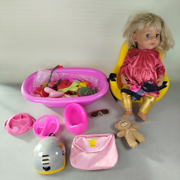 baby Born Bundle Puppenset doll, Autositz & accessories | multicolored, image 1 of 2