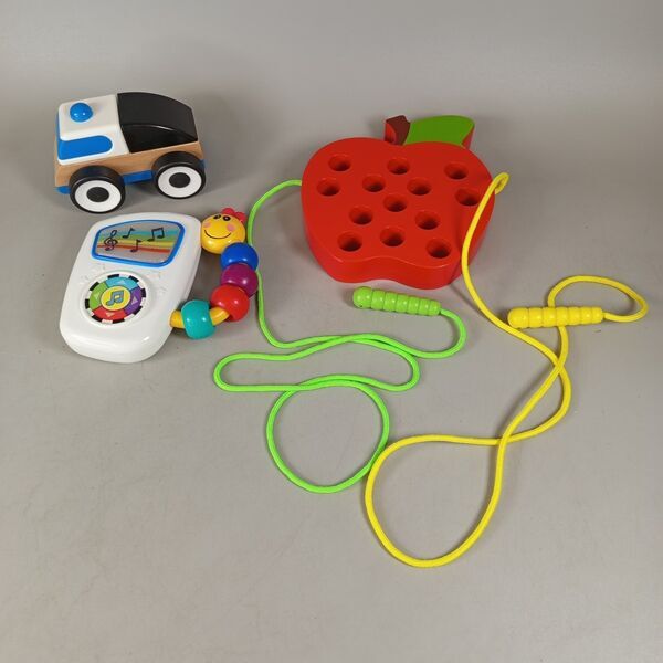 Baby Einstein Bundle Musik & Motorik Set von 8 Musikmodul, Holzauto & Ziehspielzeuge | multicolored, image 1 of 3