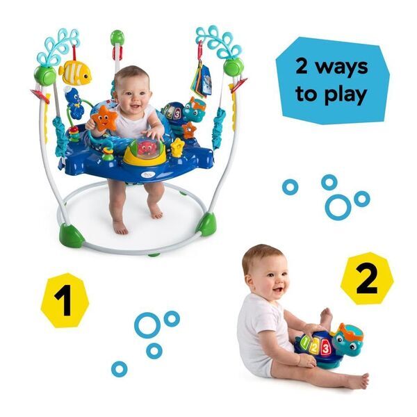 Centro de juegos Neptune's Ocean Discovery de Baby Einstein | Versión en inglés | multicolor 2