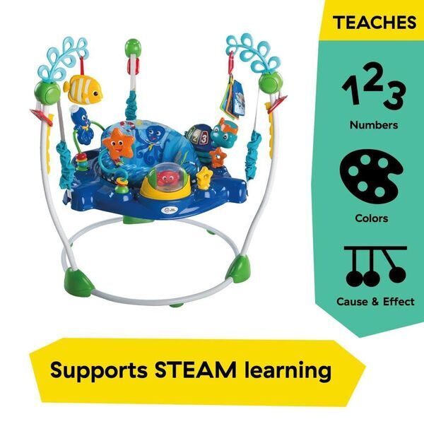 Centro de juegos Neptune's Ocean Discovery de Baby Einstein | Versión en inglés | multicolor 3