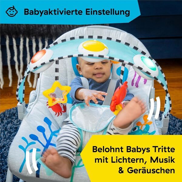 Baby Einstein Ocean Explorers Babywippe | multicolored | Version Englisch 3