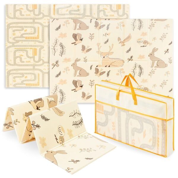 Mamabrum Baby Spielmatte Boho | multicolore 1