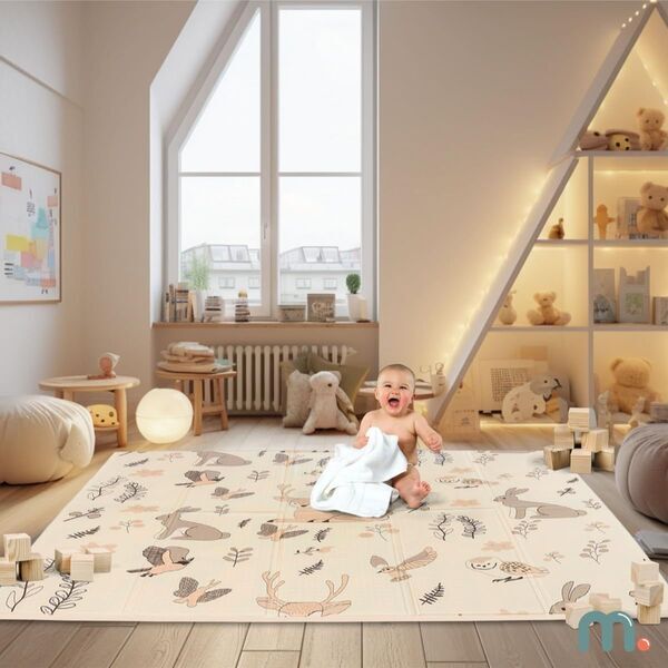 Mamabrum Baby Spielmatte Boho | multicolore 2