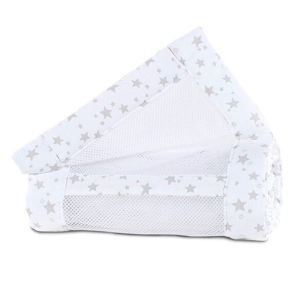 Babybay Mesh Piqué Nestchen | white 1