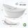 BabybeFun Baby Badewanne mit Einsatz | white thumbnail 3/3