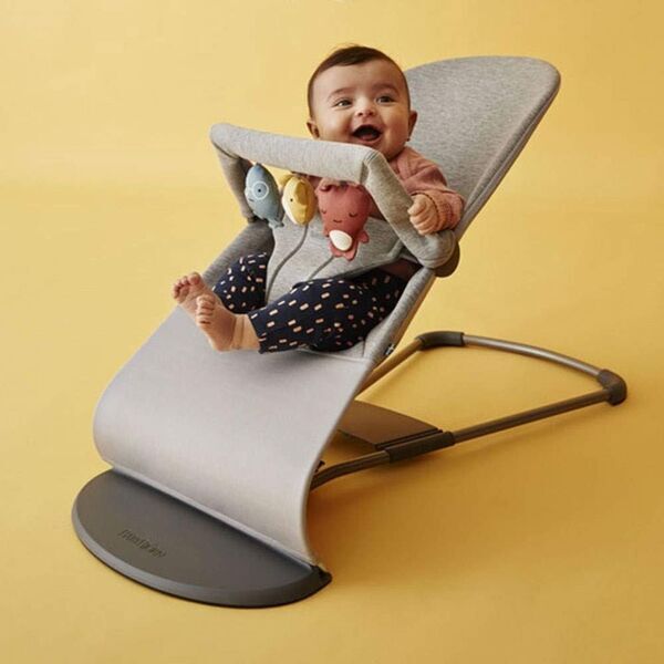 BabyBjörn dítě houpačka Bliss | světle šedá | mit Spielzeug, image 3 of 3