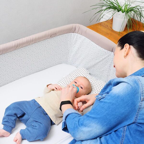 Babycalin Beistellmatratze | white 2