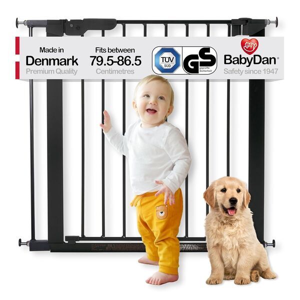 BabyDan Premier Türschutzgitter | black 1