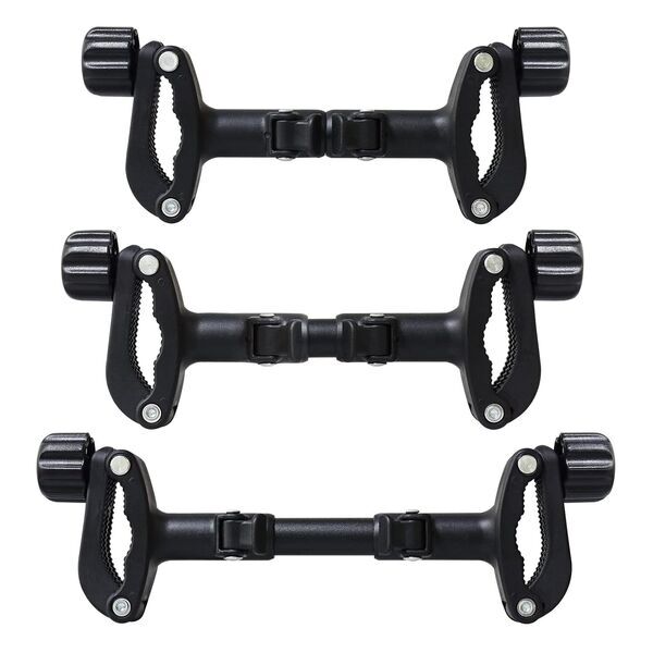 Babyfond Kinderwagen Verbindungsstücke Set | schwarz 2