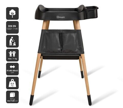 BabyGo ChangeMe Wickeltisch | schwarz 2