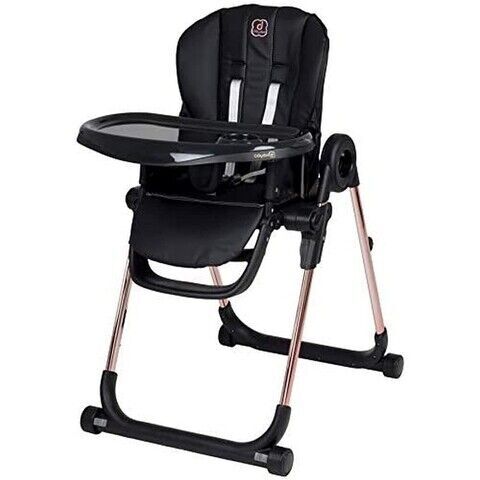 BabyGo Divan Hochstuhl | schwarz/gold 1