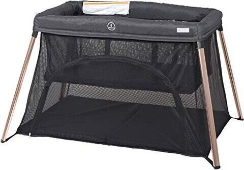 BabyGo Dreams II Reisebett | schwarz/gold 1