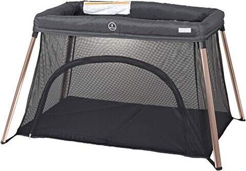 BabyGo Dreams II Reisebett | schwarz/gold 2