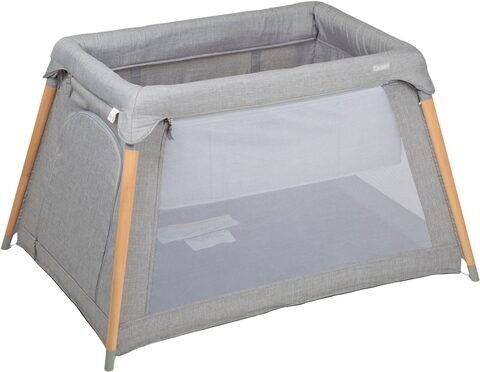 BabyGo Groovy Reisebett mit Neugeboreneneinsatz | grau 2