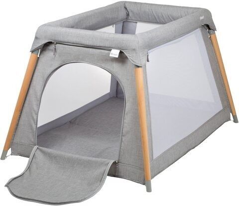 BabyGo Groovy Reisebett mit Neugeboreneneinsatz | grau 4
