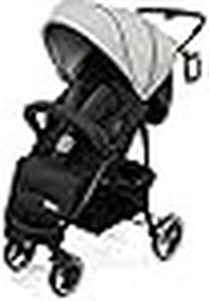 BabyGo Kinderwagenkorb | grey/black 3