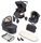 BabyGo Style 3-in-1 Kinderwagen | schwarz | rosegoldenes Gestell thumbnail 1/5