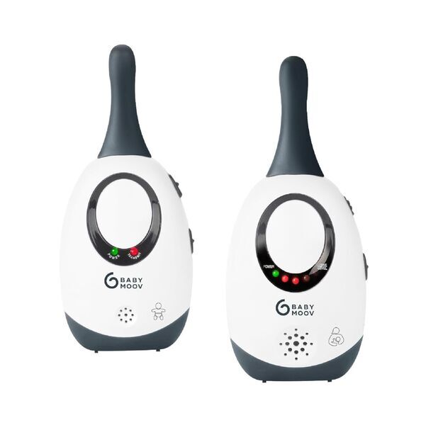 Babymoov Babyphone Simply Care inkl. 2 Adapter | white/black 1