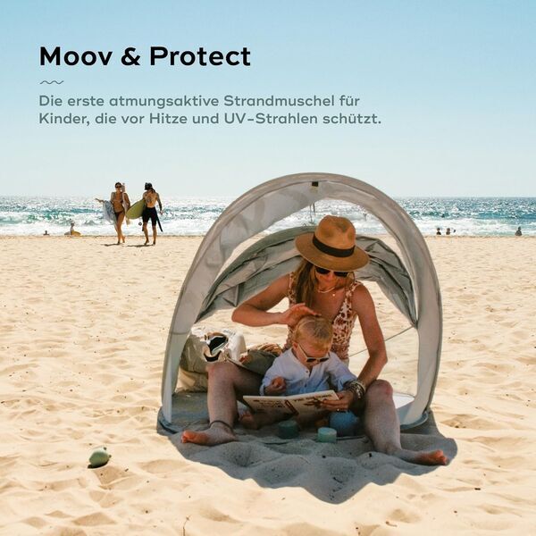 Babymoov Strandmuschel Moov & Protect | green 5