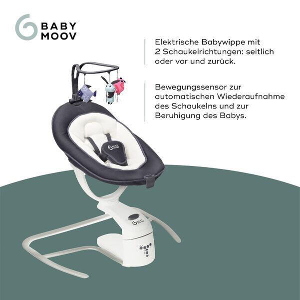 Babymoov Swoon Motion Babywippe | zink 2