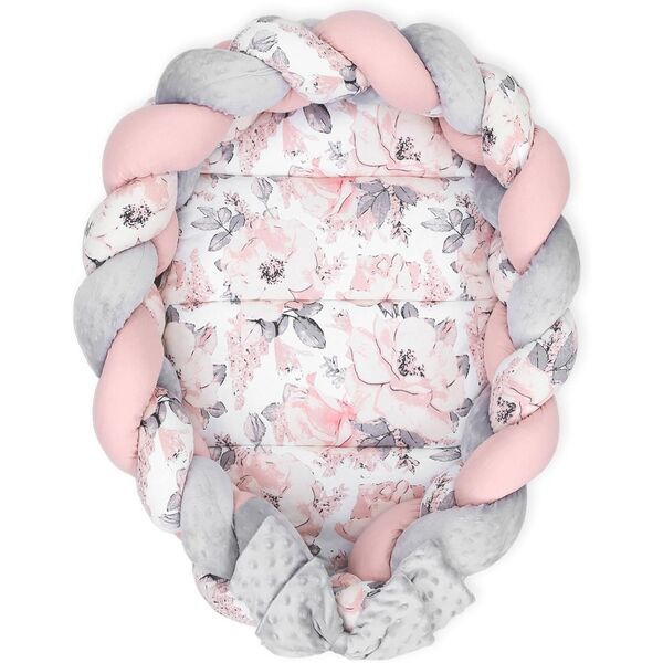 Totsy Baby Babynest Kuschelnest | rozā | Wilde Rose 1