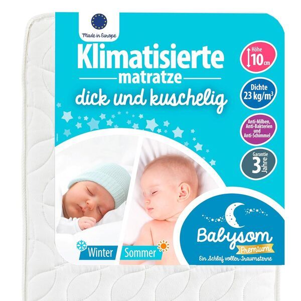 Babysom Babymatratze | 60 ร 120 cm | white 1
