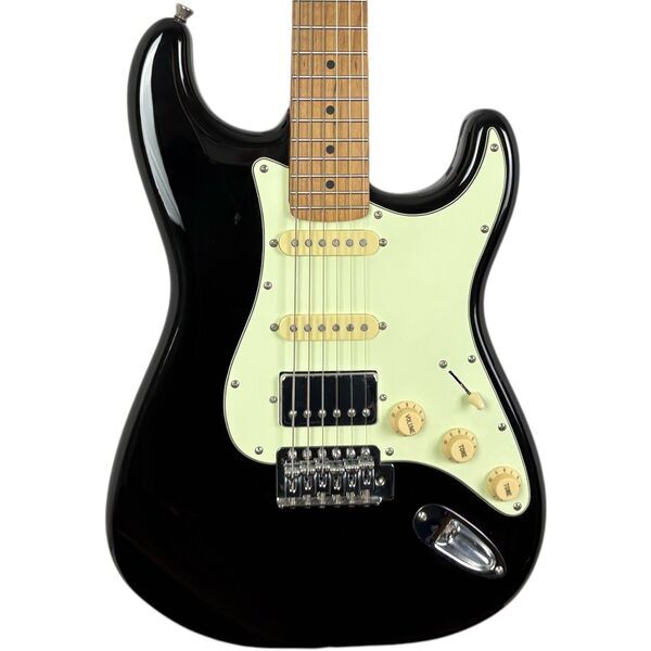 Bacchus Universe Series BST-2-RSM Stratocaster HSS - Black | black, image 1 of 5