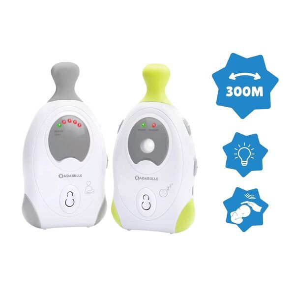Badabulle Baby Online Babyphone mit Nachtlicht | white 3