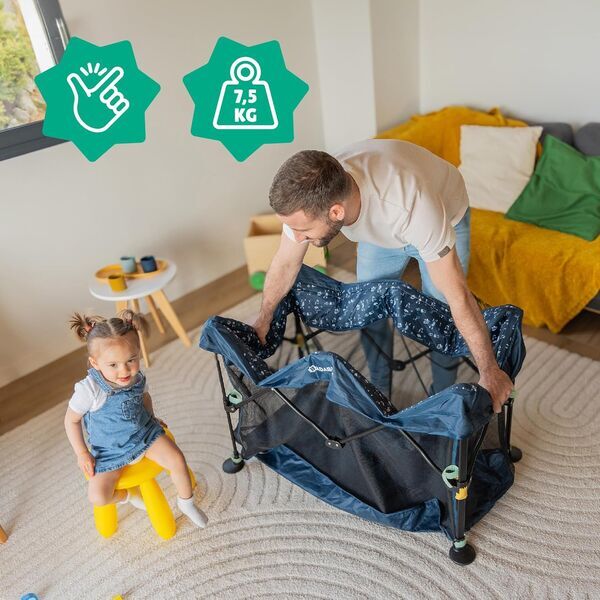 Badabulle Easy Clip Reisebett | blue 3