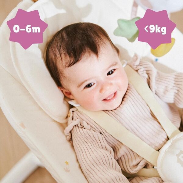 Badabulle Motorisierte Babyschaukel | grau 2