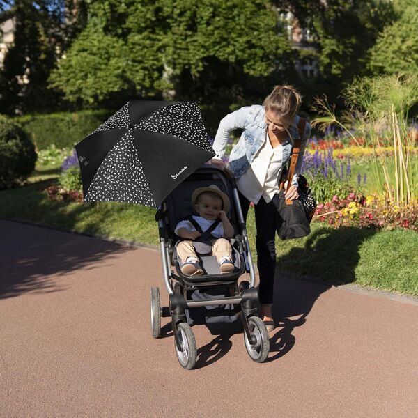 Badabulle Sonnenschirm Schwarz | musta 2