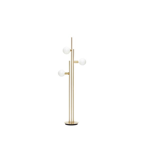 Balance gulvlampe messingfarver | metal, image 1 of 2