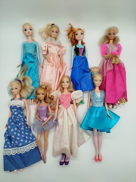 Barbie-kompatibles Prinzessinnen-Set | multicolored 1