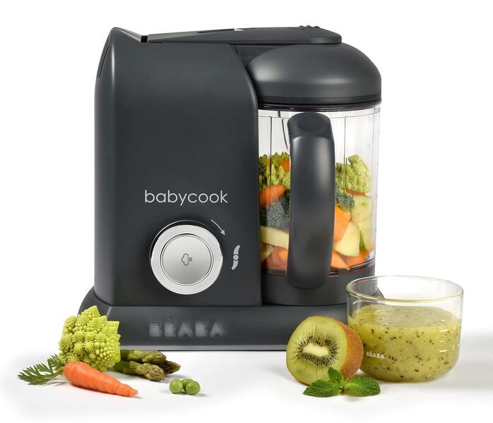Béaba Babycook Solo 4-in-1 | dunkelgrau 1