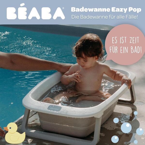 Béaba saliekamā bērnu vanna | pelēks 2