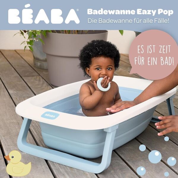 Béaba faltbare Babybadewanne | blau 2
